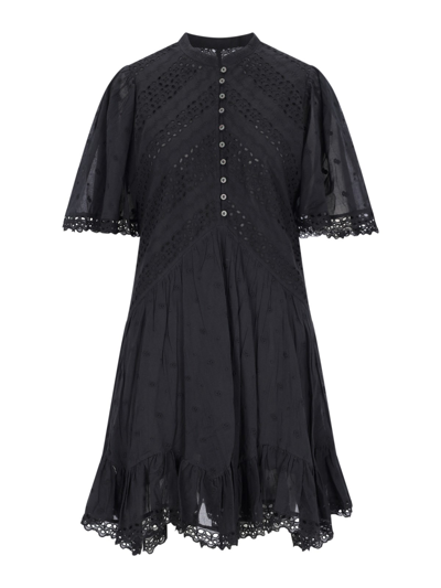 Isabel Marant Étoile Sangallo Mini Dress In Black