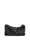 Rabanne Paco Shoulder Bag In Black  
