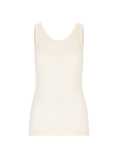 Lemaire Seamless Tank Top In Neutrals