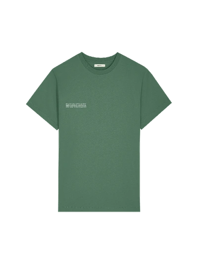 Pangaia 365 Midweight T-shirt In Forest Green