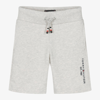 TOMMY HILFIGER BOYS GREY COTTON JERSEY SHORTS