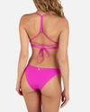Inmocean Women's Solid Reversible Moderate Bottom In Fuchsia,watermelon
