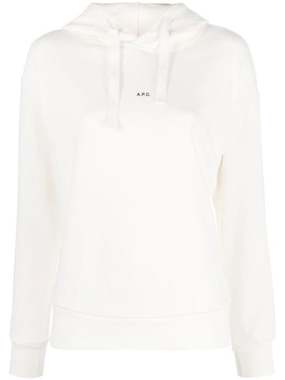 Apc A.p.c. Sweatshirt In Aab Blanc
