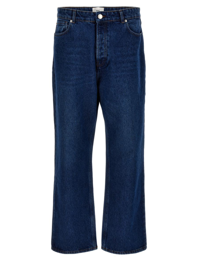 Ami Alexandre Mattiussi Ami Paris Denim Jeans In Blue