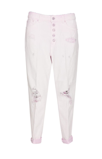 Dondup Trousers In White