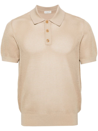 Dries Van Noten Polo In Beige