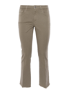 Fay Kaki Trousers In Beige