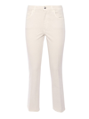 Fay Cream Colored Trousers In White