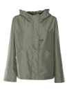 Fay Military Green Jacket In Green