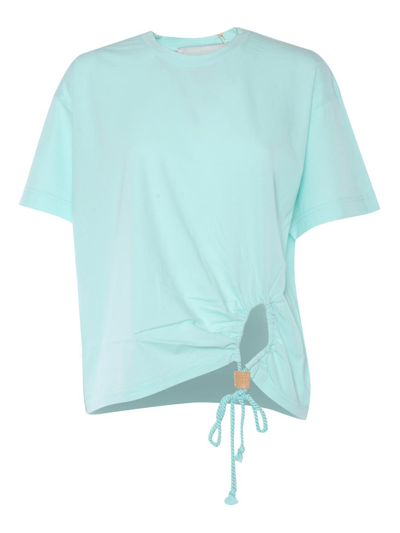 Forte Forte Forte_forte T-shirt M/c In Light Blue