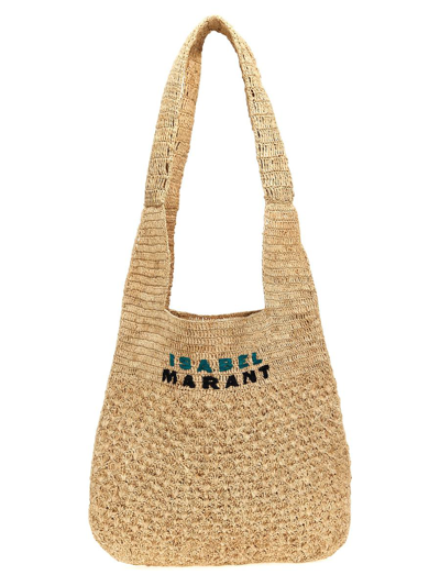 Isabel Marant Praia Medium Shopper Bag In Neutrals