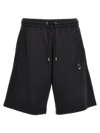 Maison Kitsuné Bermuda Shorts In Black