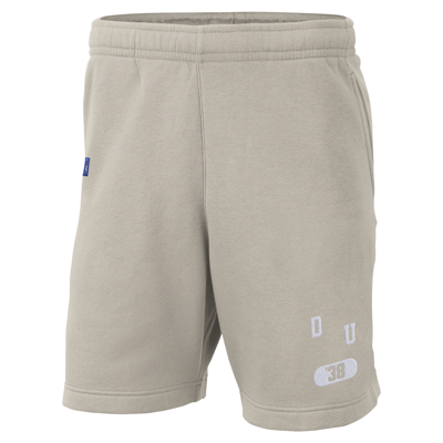 Nike Duke  Men's College Fleece Shorts In Brown