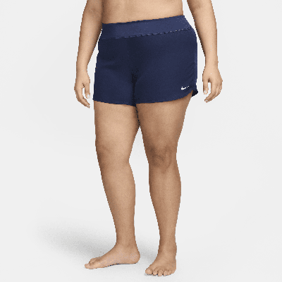 Nike Women's Solid Element Board Shorts (plus Size) In Blue