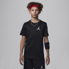 Jordan Dri-fit Jumpman Big Kids' T-shirt In Black