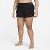 Nike Women's Solid Element Board Shorts (plus Size) In Black