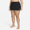 Nike Women's Solid Element Board Skirt (plus Size) In Black