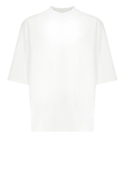 Jil Sander Cotton Oversize T-shirt In White