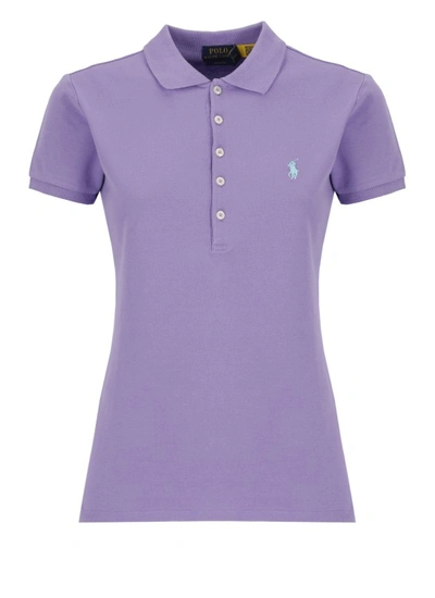 Polo Ralph Lauren Polo Shirt With Pony Logo In Grey