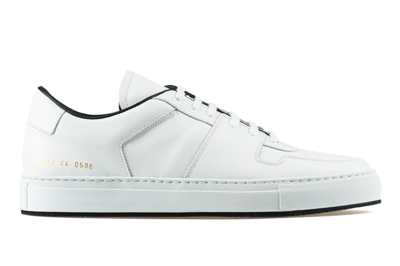 Pre-owned Common Projects Decades Low White