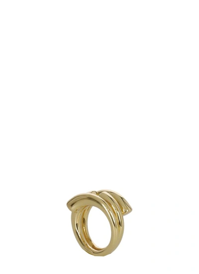 Federica Tosi New Tube Thick Ring In Gold