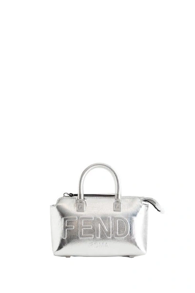 Fendi By The Way Mini Bag In Silver