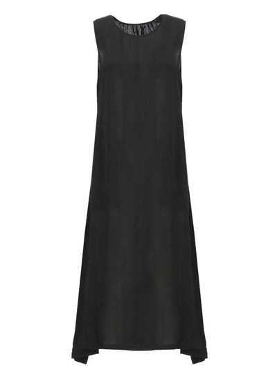 Uma Wang Aerial Dress In Black
