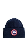 Canada Goose Arctic Disc Toque Wool Beanie In Blue