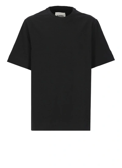 Jil Sander T-shirt In Black