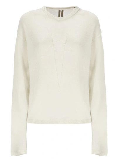 Rick Owens Sweaters Ivory In Neutrals