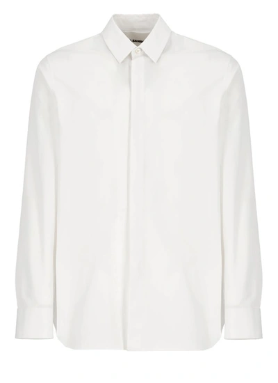 Jil Sander Cotton Shirt In White