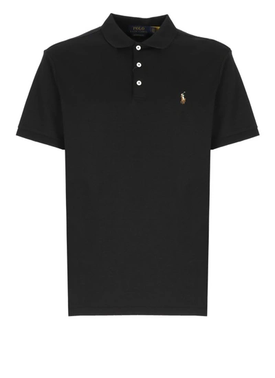 Polo Ralph Lauren Polo Shirt With Pony In Black