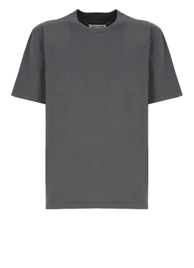 Maison Margiela Cotton T-shirt In Grey