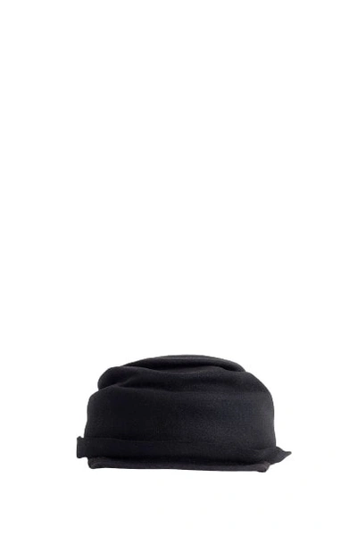 Horisaki Earflaps Hat In Black