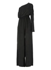 Rick Owens Atena Bodybag Satin Jumpusit In Black