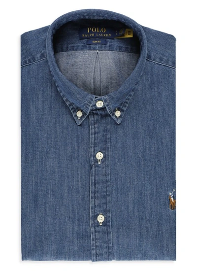 Polo Ralph Lauren Pony Shirt In Blue