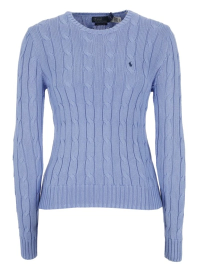 Polo Ralph Lauren Sky Blue Cotton Sweater