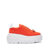 Casadei Nexus Queen Bee Sneakers - Woman Xxl Sole Tulip And White 37