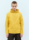 Moncler Etiache Logo-patch Jacket In Yellow