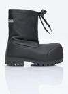 Balenciaga Alaska Low Padded Boots In Black