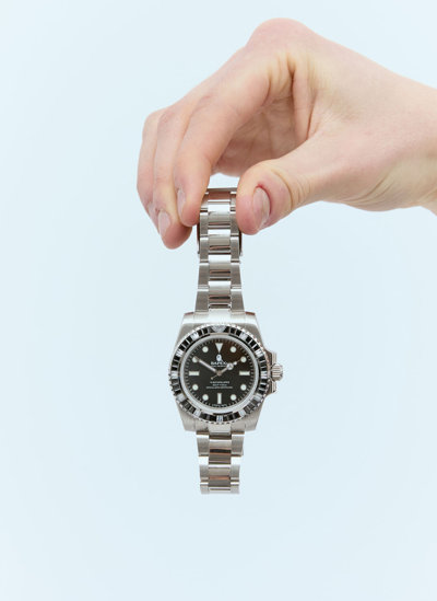A Bathing Ape Type 1 Bapex Watch In Metallic