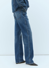 Khaite The Danielle High-rise Slim Jeans In Blue