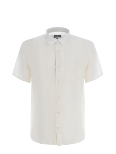 A.p.c. Shirt  Bellini Made Of Linen