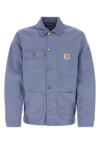 Carhartt Michigan Coat Dearborn Canvas In Blue