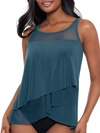 Miraclesuit Illusionist Mirage Underwire Tankini Top In Nova