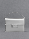 CHARLES & KEITH CHARLES & KEITH - LEATHER METALLIC BOXY BAG