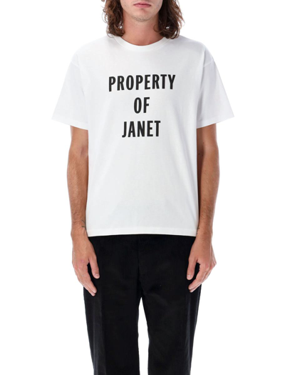 Bode Janet Cotton T-shirt In White