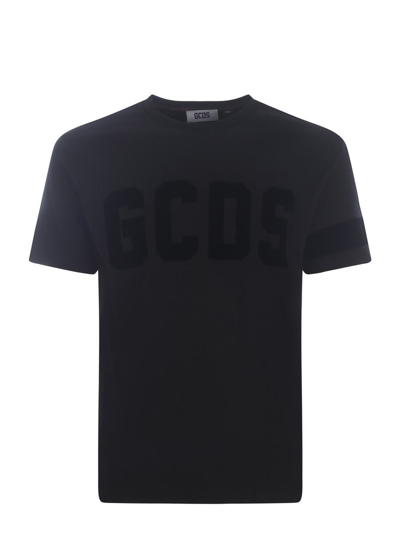 GCDS GCDS  T-SHIRTS AND POLOS BLACK