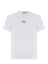 Gcds T-shirt Oversize In Cotone Bianco  Uomo In White