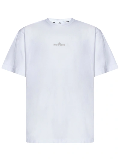 Stone Island T-shirt  In Bianco